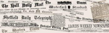 Newspapers that covered the Pontefract Election Petition story