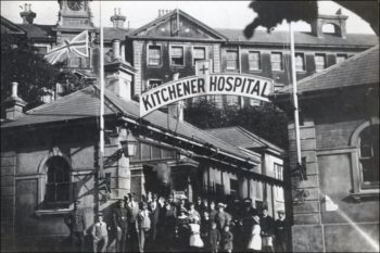 Brighton workhouse as WWI hospital