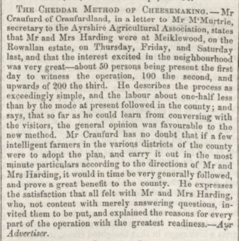 Dumfries Standard 1 Aug 1855