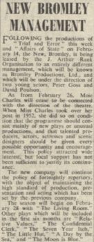 The Stage 3 Feb 1955