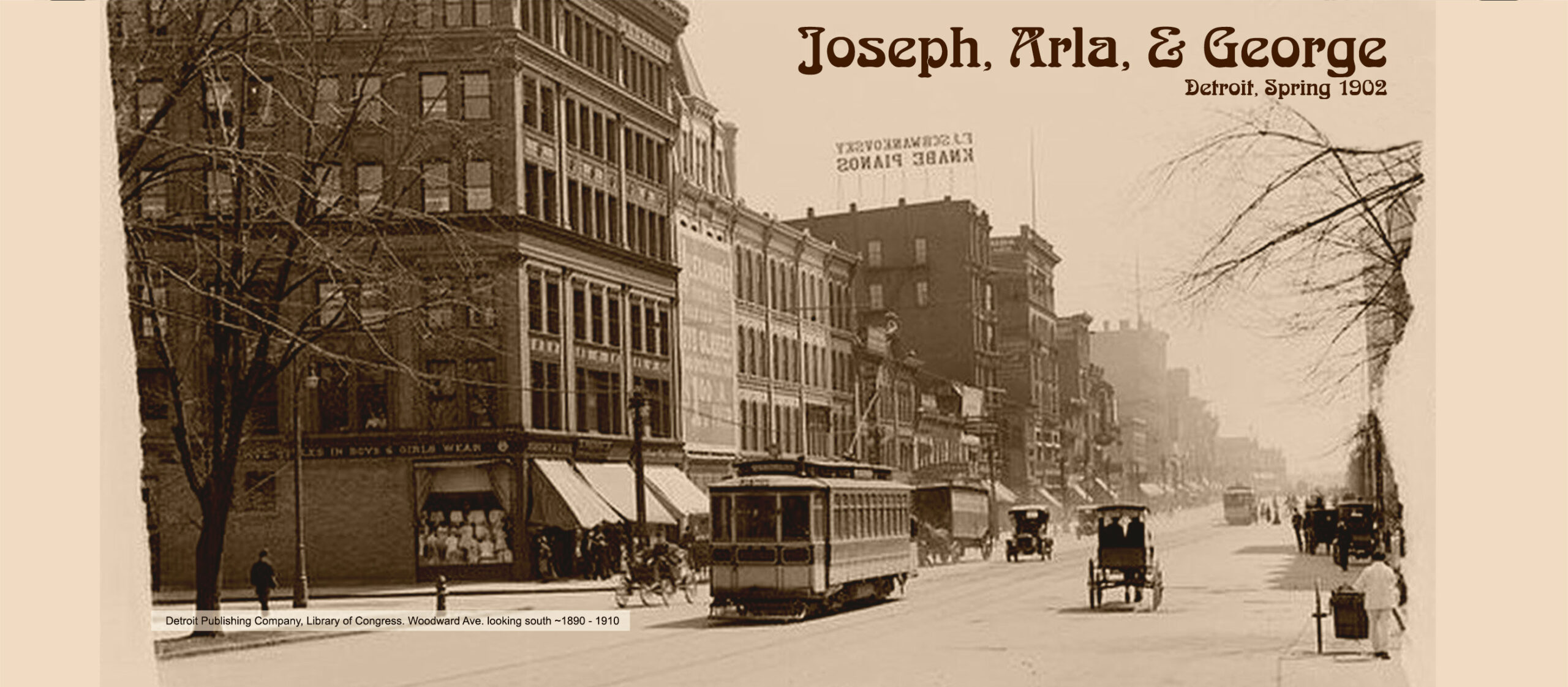 George Sznarwakowski, Joseph and Arla - Snover family blog